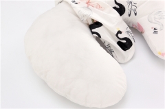 Nursing Pillow Cover, Baby Nursing Pillow Slipcover, Waterproof Breastfeeding Pillow Protective Cover, Newborn Infant Cotton Feeding Cushion Case