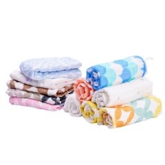 Miracle Baby Muslin Washcloth Natural Face Cloth Soft Newborn Face Towel For Sensitive Skin 3 PCS Per Pack
