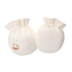 Infant Newborn Soft Cotton Scratch Mittens Breathable Anti-Scratch Gloves Protect Baby Face for Boys Girls