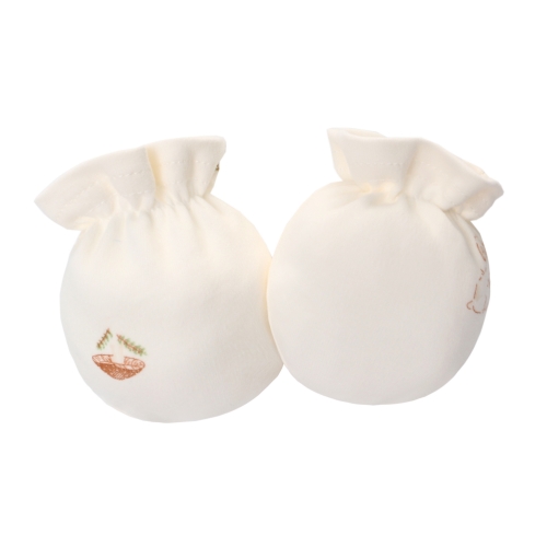 Infant Newborn Soft Cotton Scratch Mittens Breathable Anti-Scratch Gloves Protect Baby Face for Boys Girls